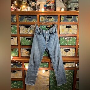 Agolde Relaxed Fit Men's Jeans in Light Blue